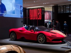 The Exhibition 'Ferrari: Under The Skin' Is Held In London
