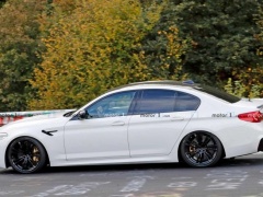 BMW M5 CS on tests
