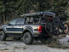 Ford made a home from a pickup