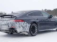 Tests of the new Mercedes-AMG GT 73 hybrid launched in Sweden