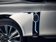 The teaser for the new electric Cadillac Lyriq