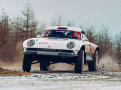 Porsche created an all-terrain vehicle from a classic sports car