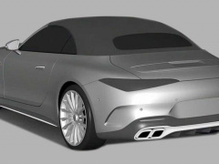 Patent photos of a promising convertible from Mercedes-AMG