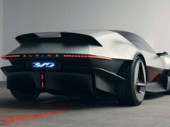 Alpine unveiled the A310 Vision sports car concept built on the APP platform pic #10154