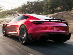 Production-Bound 2028 Tesla Roadster Trades Sleek 2017 Concept Curves For Angular Two-Seat Design pic #10284