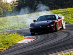 2027 Ferrari 12Cilindri Manuale With By-Wire Six-Speed Shifter Tested at Balocco Proving Ground pic #10421