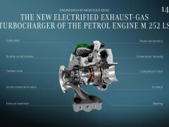 Mercedes-Benz Introduces 1.5-Liter M 252 LS Engine With Electric Turbocharger for the GLB 250 pic #10581