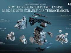 Mercedes-Benz Introduces 1.5-Liter M 252 LS Engine With Electric Turbocharger for the GLB 250 pic #10582