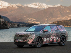 Skoda Unveils Its Largest Electric SUV Featuring Innovative Firsts pic #7527