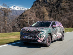 Skoda Unveils Its Largest Electric SUV Featuring Innovative Firsts pic #7528