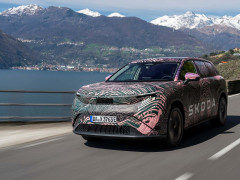 Skoda Unveils Its Largest Electric SUV Featuring Innovative Firsts pic #7536