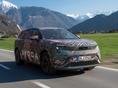 Skoda Unveils Its Largest Electric SUV Featuring Innovative Firsts pic #7542