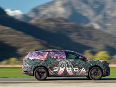 Skoda Unveils Its Largest Electric SUV Featuring Innovative Firsts pic #7544