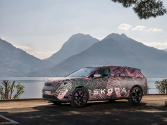 Skoda Unveils Its Largest Electric SUV Featuring Innovative Firsts pic #7552