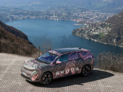 Skoda Unveils Its Largest Electric SUV Featuring Innovative Firsts pic #7554