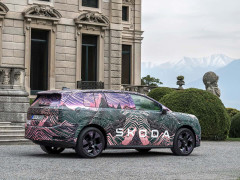 Skoda Unveils Its Largest Electric SUV Featuring Innovative Firsts pic #7556