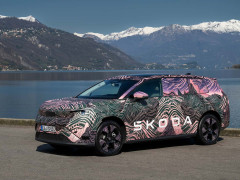 Skoda Unveils Its Largest Electric SUV Featuring Innovative Firsts pic #7560