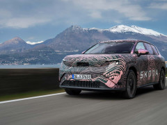 Skoda Unveils Its Largest Electric SUV Featuring Innovative Firsts pic #7562