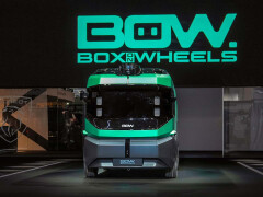 Stellantis BOW Driverless Electric Delivery Concept Debuts Without a Cabin pic #9586