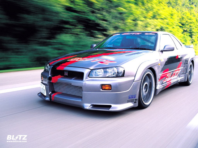 blitz skyline gtr r348 pic #385