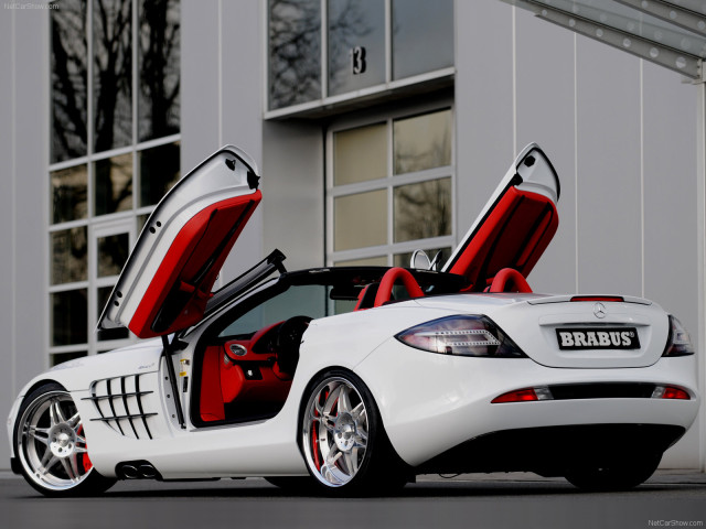 brabus slr roadster mclaren pic #52975