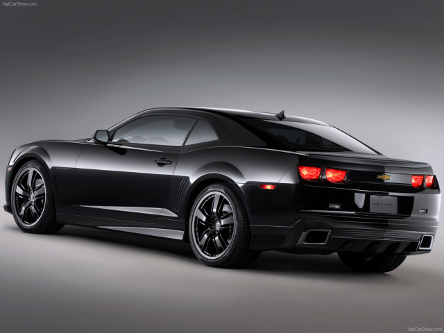 chevrolet camaro black concept pic #59185