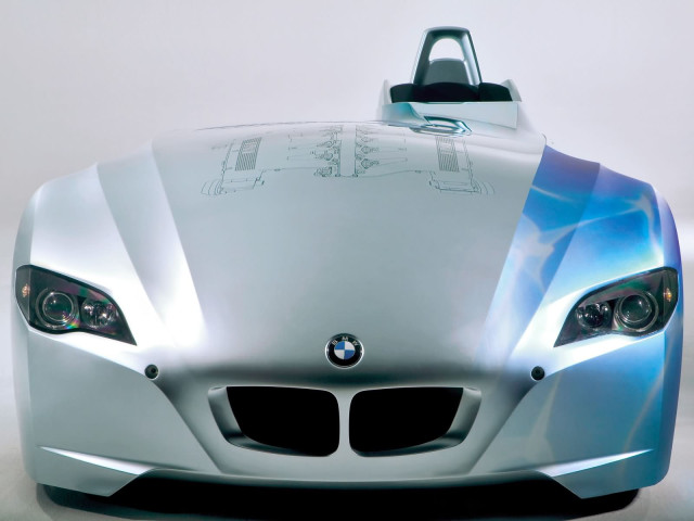 bmw h2r hydrogen racecar pic #13107