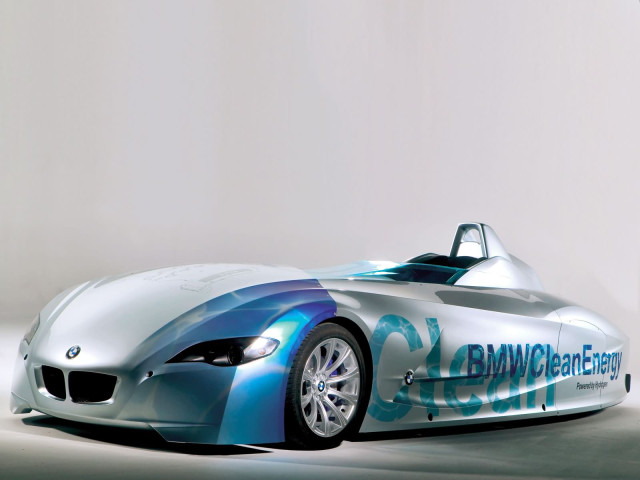 bmw h2r hydrogen racecar pic #13109