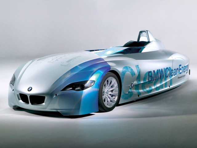 bmw h2r hydrogen racecar pic #13111