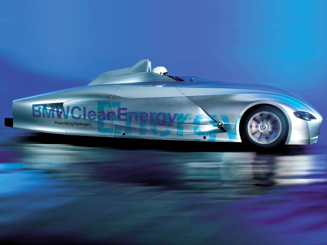 bmw h2r hydrogen racecar pic #13112