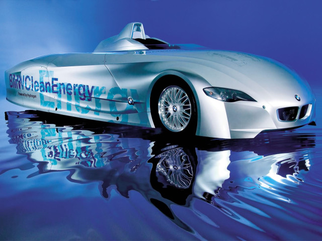 bmw h2r hydrogen racecar pic #13113