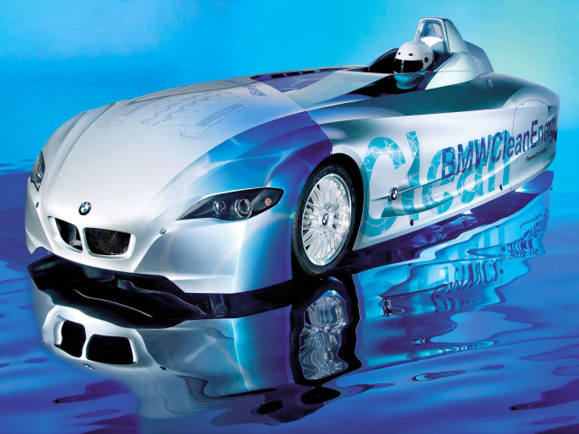 bmw h2r hydrogen racecar pic #13114