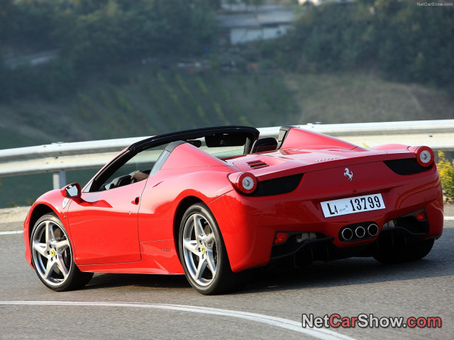 ferrari 458 spider pic #85938