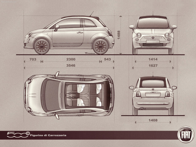 fiat 500c pic #65200