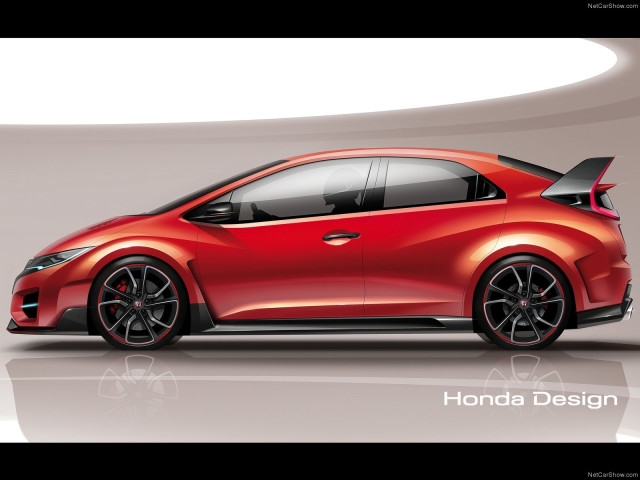 honda civic type r concept pic #111287