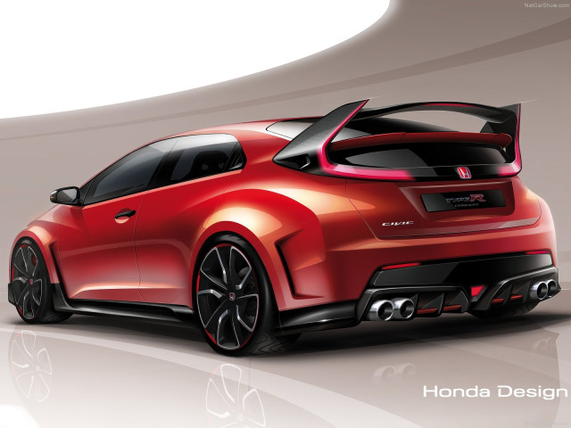 honda civic type r concept pic #111288