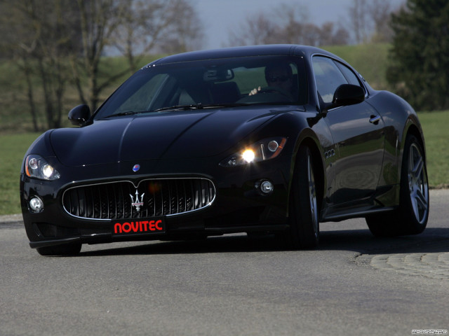 novitec rosso maserati granturismo s tridente pic #64061