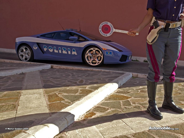 lamborghini gallardo police car pic #25441