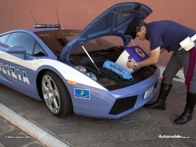 lamborghini gallardo police car pic #25442