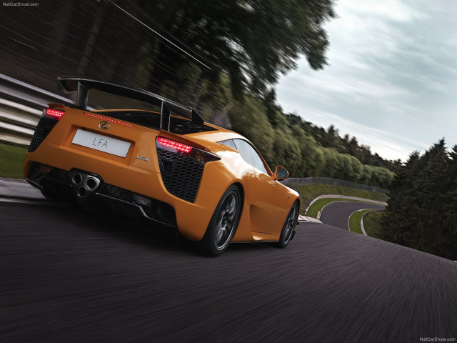 lexus lfa nurburgring package pic #112523