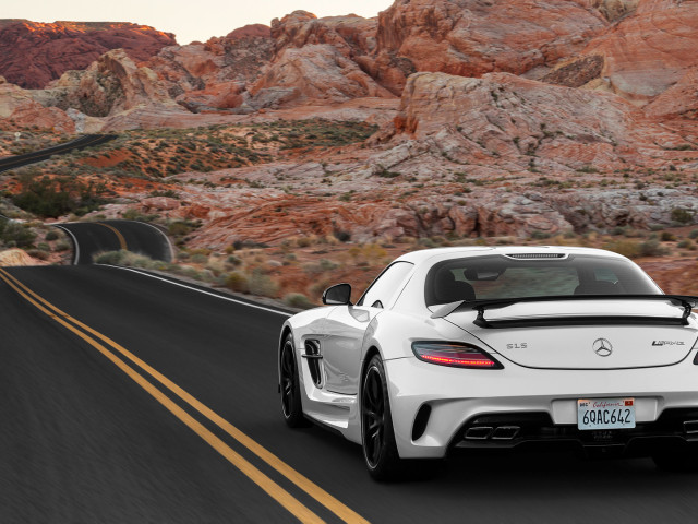 mercedes-benz sls amg coupe black series pic #109223