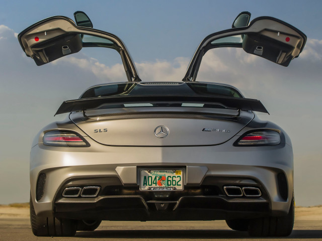 mercedes-benz sls amg coupe black series pic #109233