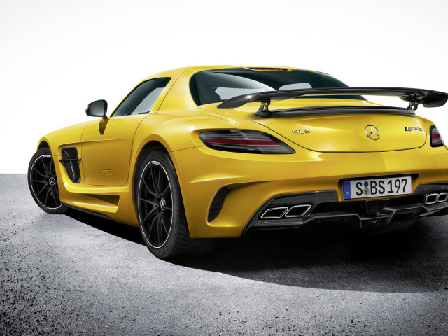 mercedes-benz sls amg coupe black series pic #109252