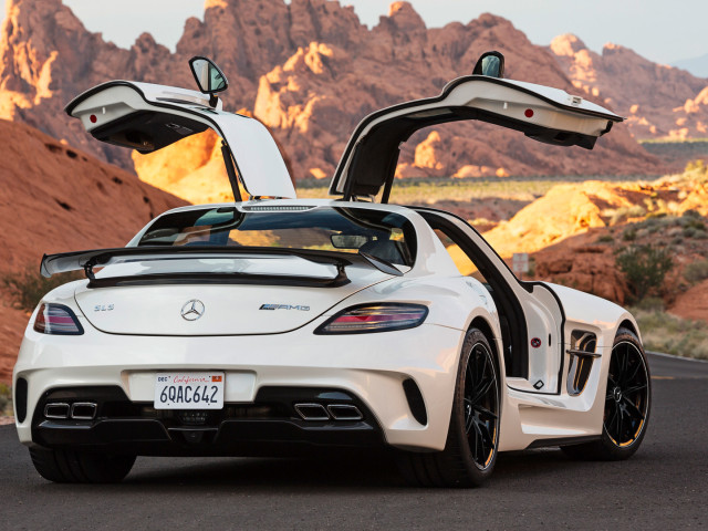 mercedes-benz sls amg coupe black series pic #109255