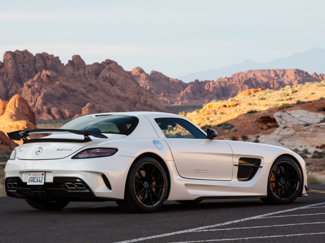 mercedes-benz sls amg coupe black series pic #109257