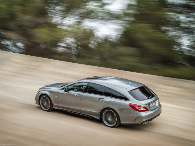 mercedes-benz cls63 amg shooting brake pic #125876