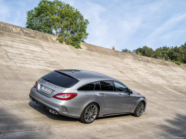 mercedes-benz cls63 amg shooting brake pic #125879