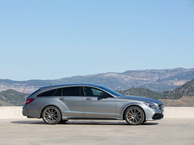 mercedes-benz cls63 amg shooting brake pic #125889