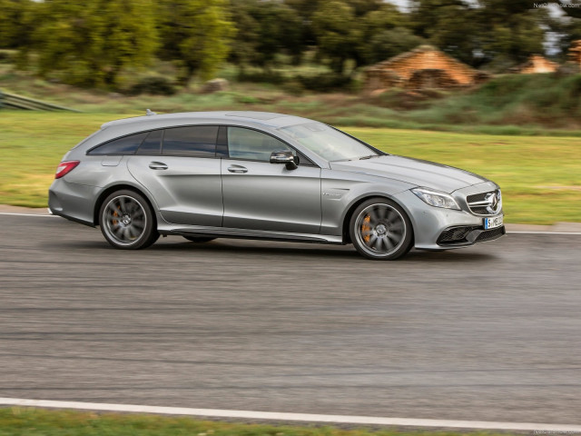 mercedes-benz cls63 amg shooting brake pic #125890