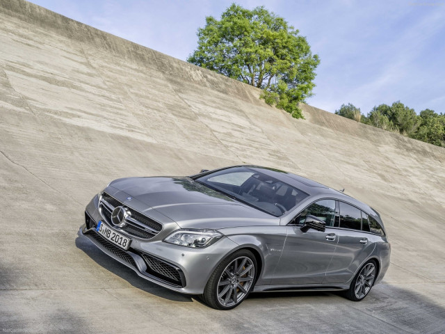 mercedes-benz cls63 amg shooting brake pic #125893